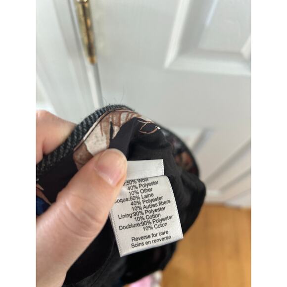 Paisley & Gray Grey Herringbone Tweed Wool Blend Slim Fit Trousers 36/30 - Picture 6 of 8